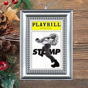 Stomp Broadway‎ Musical Playbill Christmas Tree Ornament